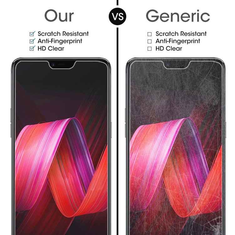 10 PCS 9H 2.5D Tempered Glass Film for OPPO R15 / R15 Pro