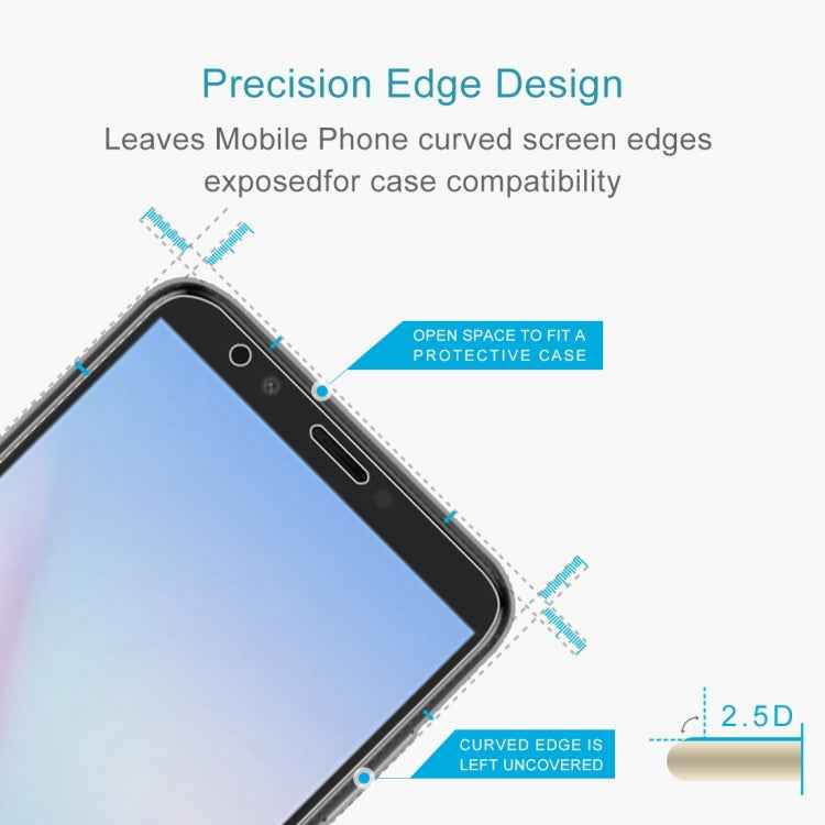 100 PCS 0.26mm 9H 2.5D Tempered Glass Film for Huawei Enjoy 8 / Honor 7C