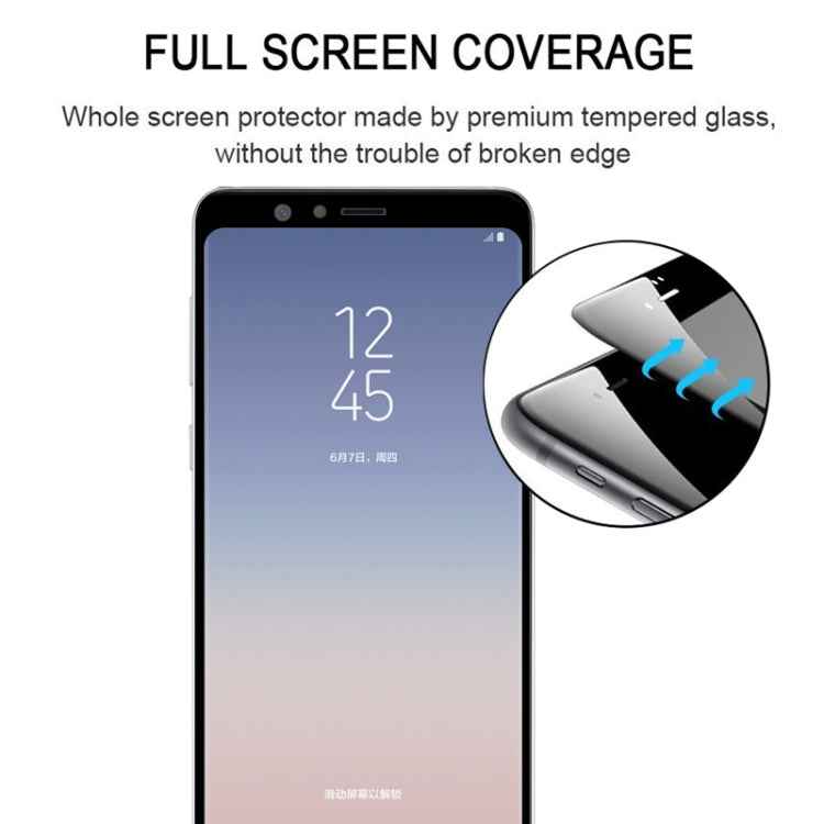 9D Full Glue Full Screen Tempered Glass Film for Galaxy A9 (2019)