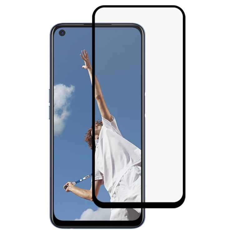 For OPPO A52 Full Glue Full Screen Tempered Glass Film