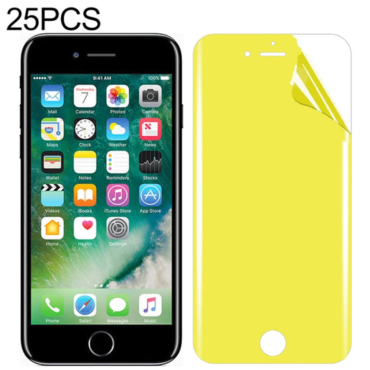 Lot de 25 films de protection d'écran avant en TPU souple pour iPhone 7 Plus/8 Plus (25 pièces)