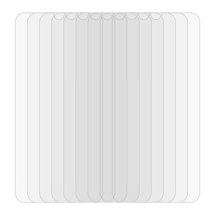 10 PCS 2.5D Non-Full Screen Tempered Glass Film for Galaxy A40