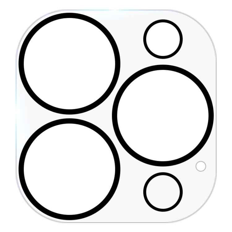 For iPhone 13 Pro Max 50pcs HD Anti-glare Rear Camera Lens Protector Tempered Glass Film