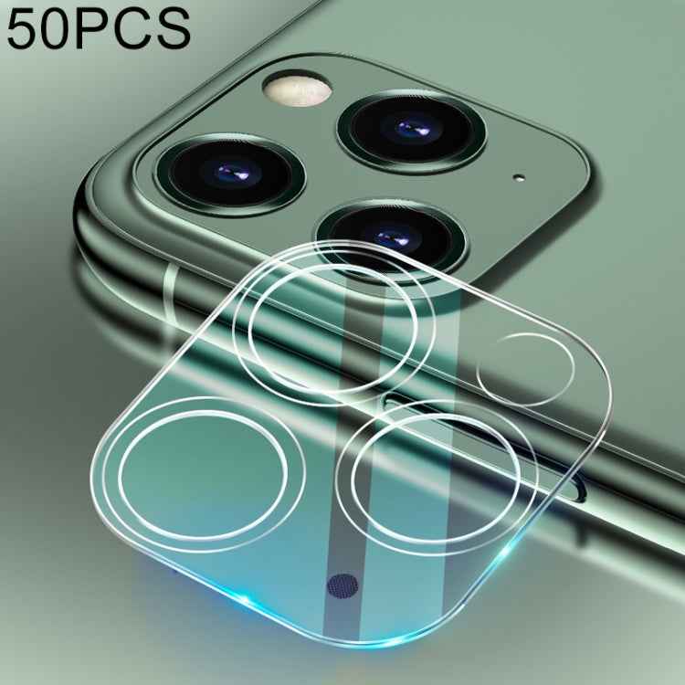 For iPhone 11 Pro 50pcs HD Rear Camera Lens Protector Tempered Glass Film