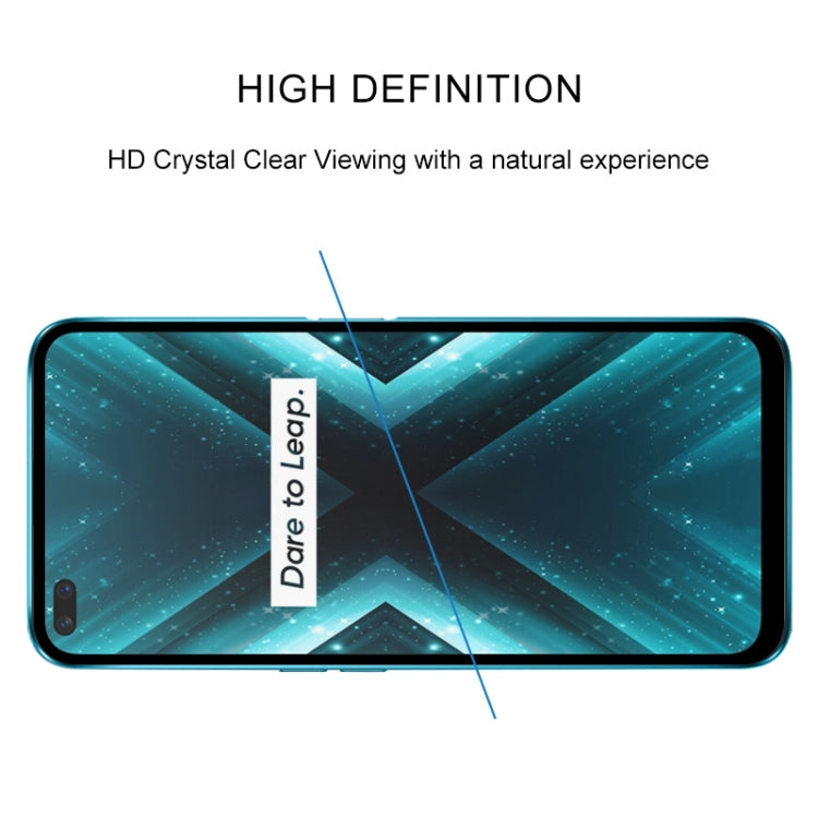 For OPPO Realme X3 25 PCS Full Glue Full Screen Tempered Glass Film, For OPPO Realme X3