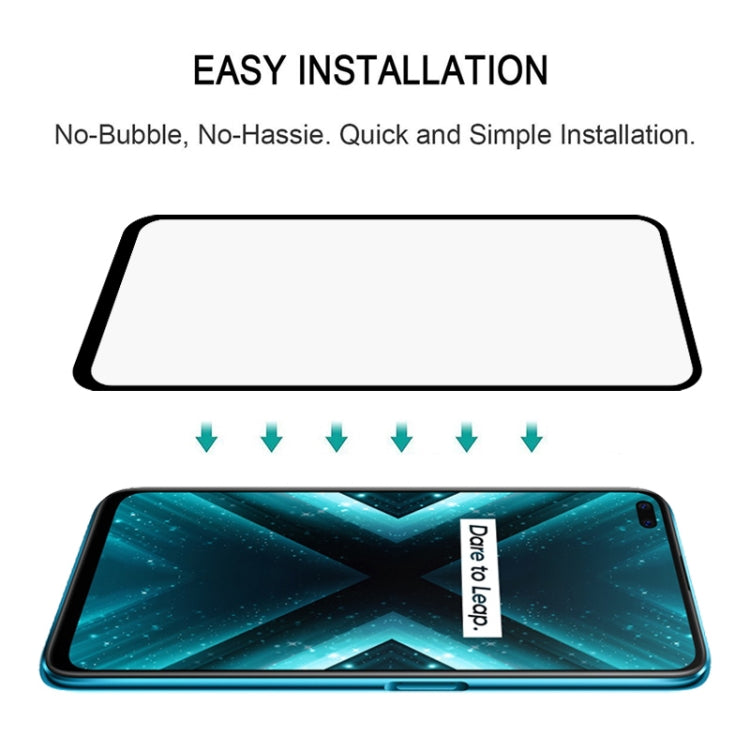 For OPPO Realme X3 25 PCS Full Glue Full Screen Tempered Glass Film, For OPPO Realme X3