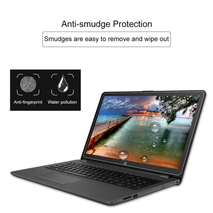 Laptop Screen HD Tempered Glass Protective Film for HP 255 G6 Notebook PC (ENERGY STAR) 15.6 inch