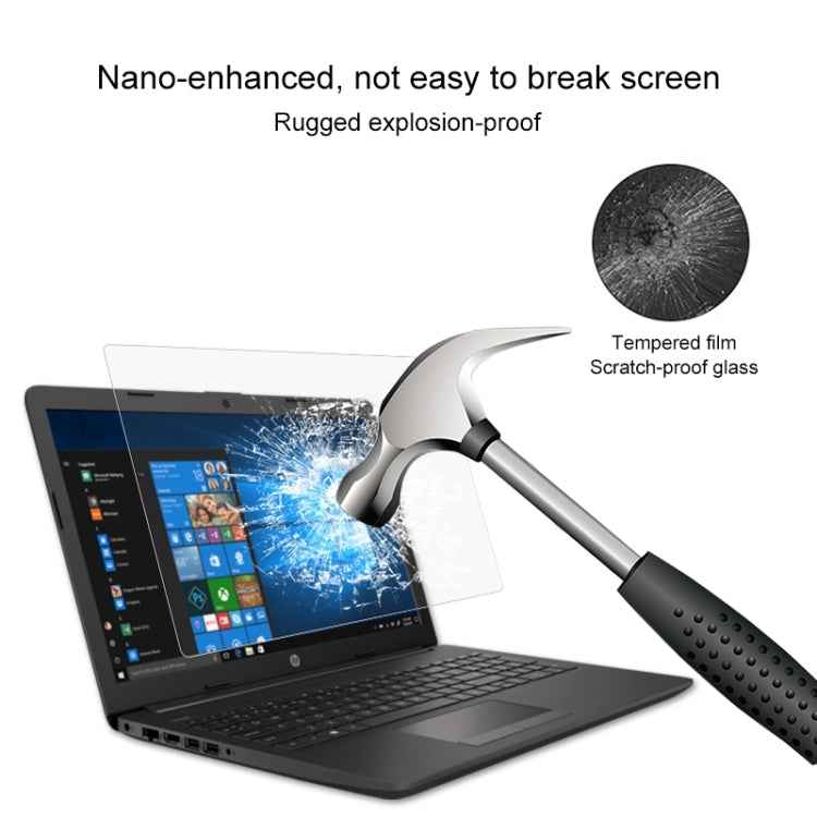 Laptop Screen HD Tempered Glass Protective Film for HP 255 G7 Notebook PC 15.6 inch