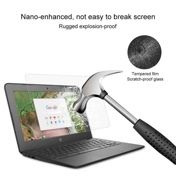 Laptop Screen HD Tempered Glass Protective Film for HP Chromebook 11 G6 EE 11.6 inch
