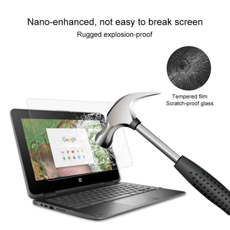 Laptop Screen HD Tempered Glass Protective Film for HP Chromebook x360 11 G1 EE 11.6 inch