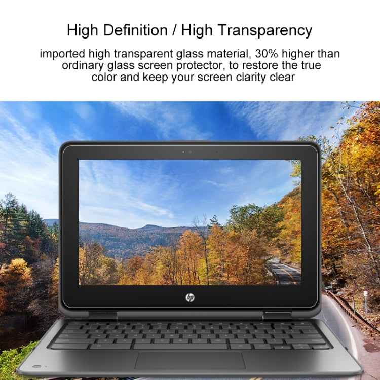 Laptop Screen HD Tempered Glass Protective Film for HP Chromebook x360 11 G1 EE 11.6 inch