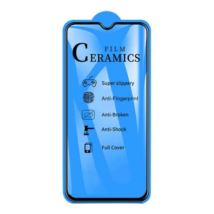 25 PCS For Samsung Galaxy A31 2.5D Full Glue Full Cover Ceramics Film
