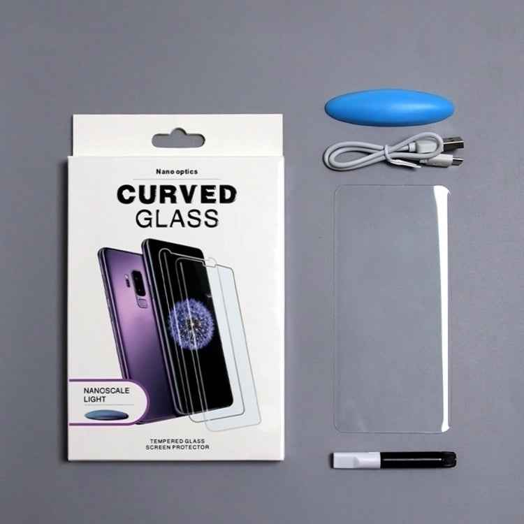 For Samsung Galaxy Note20 9H 3D Full Screen UV Liquid Curved Tempered Glass