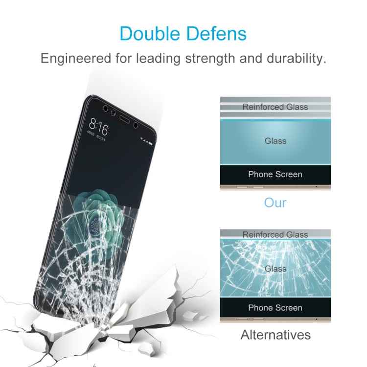 0.26mm 9H 2.5D Tempered Glass Film for Xiaomi Mi 6X & A2