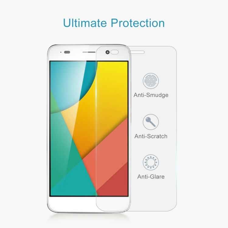 50 PCS 0.26mm 9H 2.5D Tempered Glass Film for Huawei Y6 II