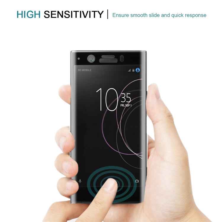 For Sony Xperia XZ1 Compact 0.26mm 9H Surface Hardness 3D Full Screen Tempered Glass Screen Protector