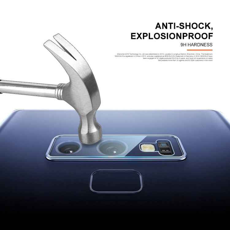 mocolo 0.15mm 9H 2.5D Round Edge Rear Camera Lens Tempered Glass Film for Galaxy Note9