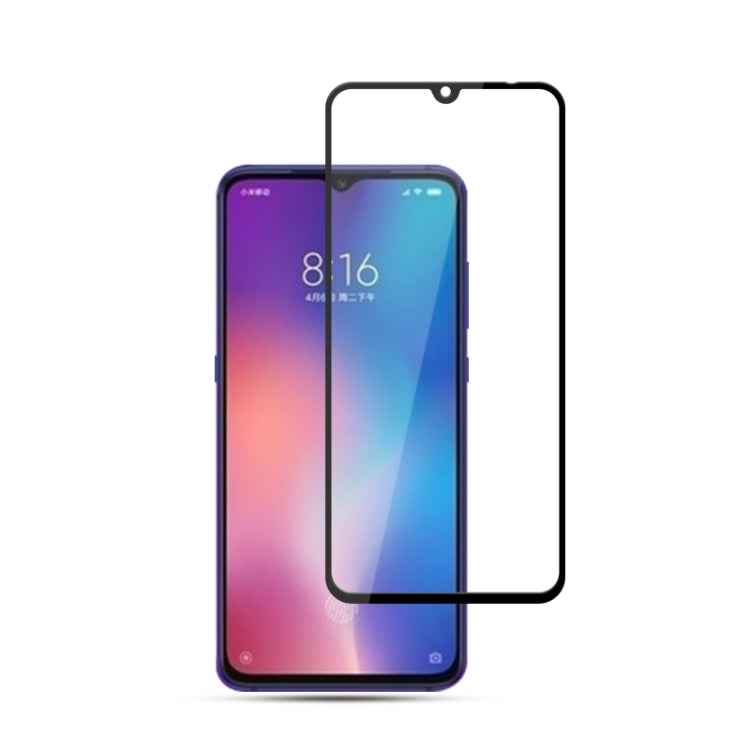 mocolo 0.33mm 9H 2.5D Silk Print Tempered Glass Film for Xiaomi Mi 9