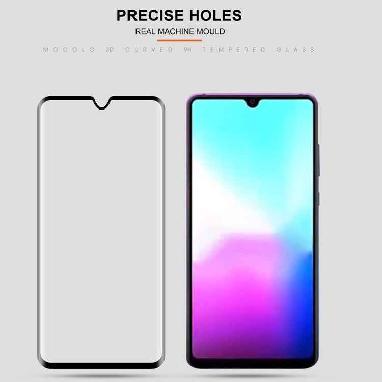mocolo Full Glue 0.33mm 9H 3D Round Edge Tempered Glass Film for Huawei Mate 20