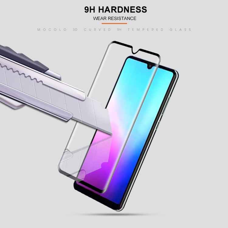 mocolo Full Glue 0.33mm 9H 3D Round Edge Tempered Glass Film for Huawei Mate 20