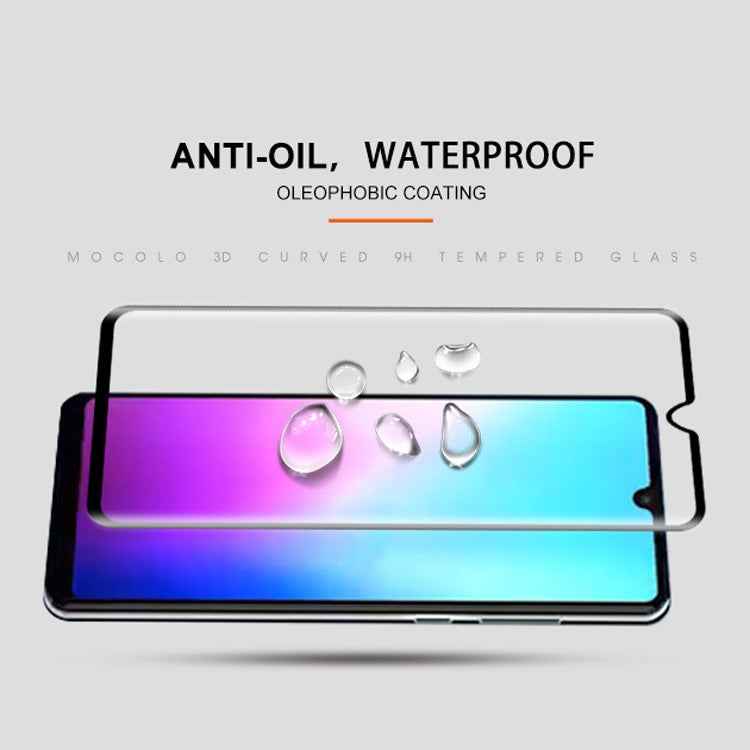 mocolo Full Glue 0.33mm 9H 3D Round Edge Tempered Glass Film for Huawei Mate 20