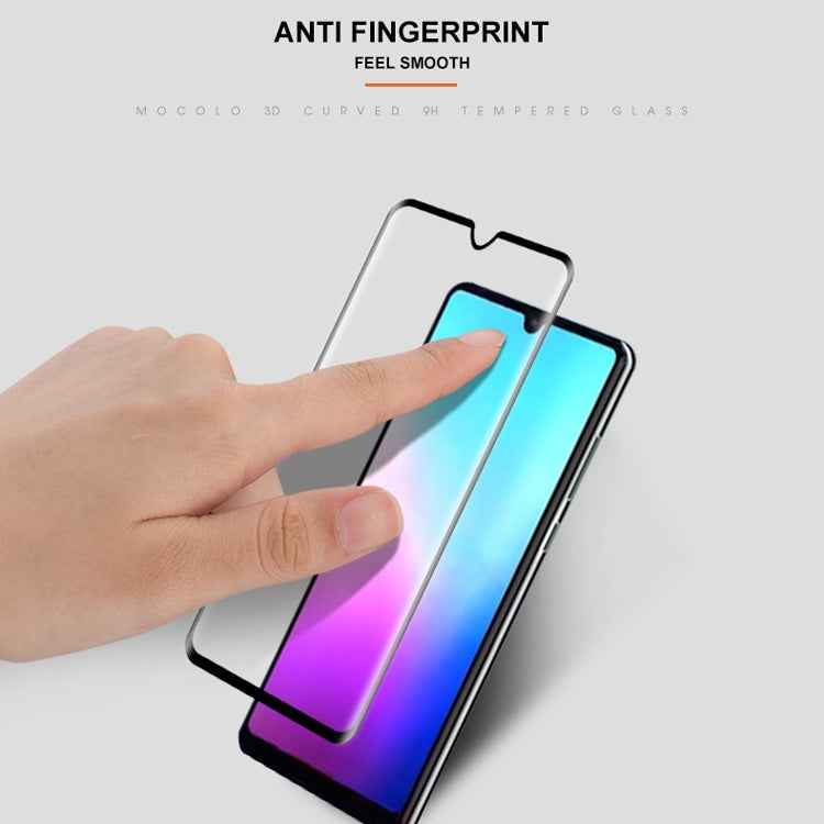 mocolo Full Glue 0.33mm 9H 3D Round Edge Tempered Glass Film for Huawei Mate 20