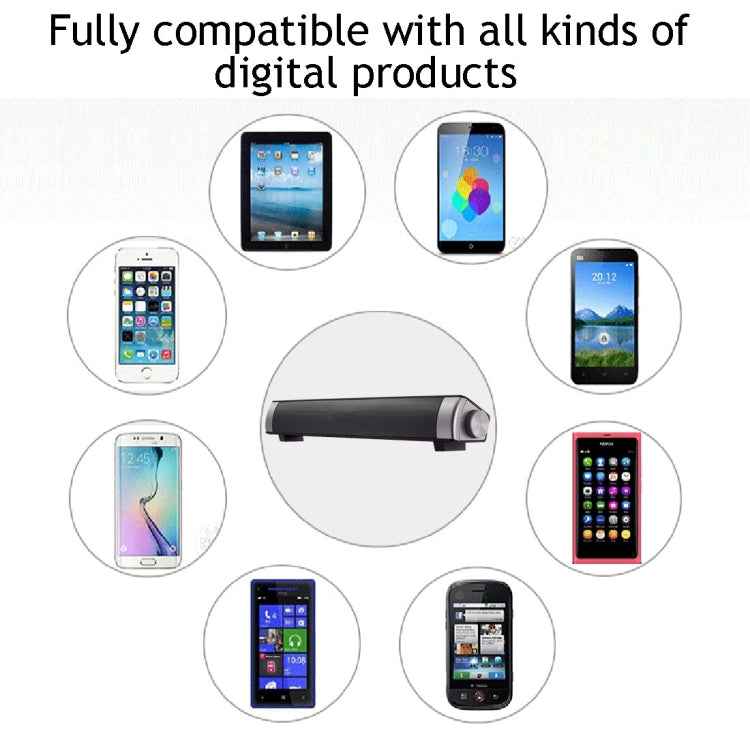 LP-08 Soundbar Wireless Bluetooth Subwoofer Speaker