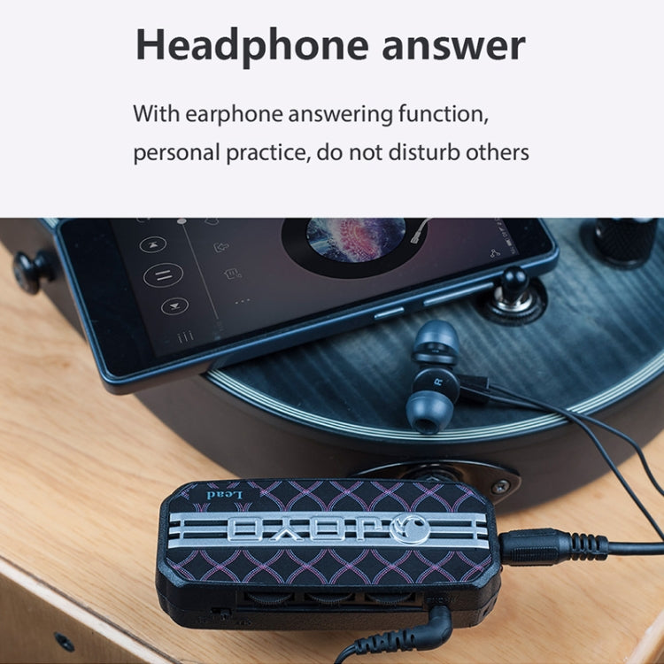 JOYO JA-03 Lead Distortion Mini Portable Electric Guitar Effector, Lead Distortion