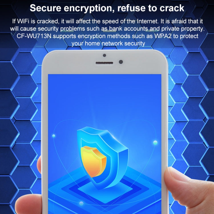 COMFAST CF-WU713N 300Mbps Wifi USB Network Adapter, CF-WU713N