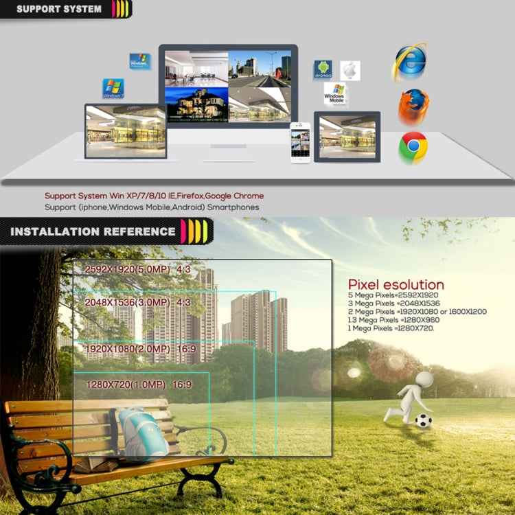 TV-657H2/IP MF POE 2MP(1080P) Manual Focus 4 X Zoom 2.8-12MM Lens POE IP Camera Video Surveillance