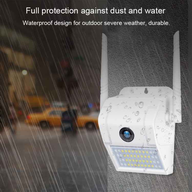 DP11 2 Megapixel IP66 Waterproof Wall Light Wireless IP Camera, Support Multiple Night Vision & Mobile Phone Remote Monitoring & Voice Intercom & Motion Detection / Alarm & 128GB Memory Card