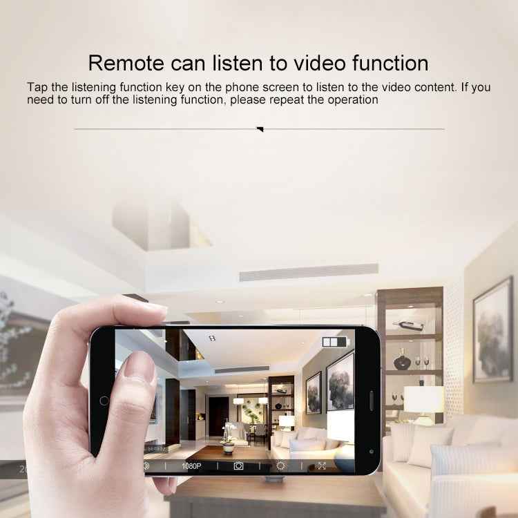 HDQ15 HD 1080P WIFI Mini Camera, with IR Night Vision & Remote Surveillance