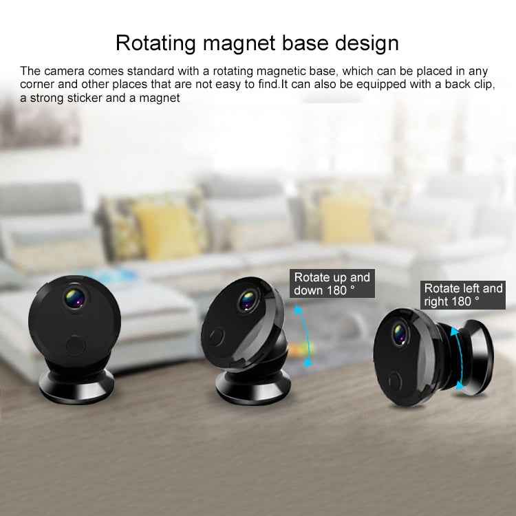 HDQ15 HD 1080P WIFI Mini Camera, with IR Night Vision & Remote Surveillance