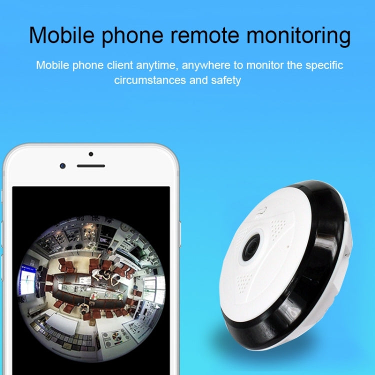 360EyeS EC10-I6 360 Degree HD Network Panoramic Camera with TF Card Slot ,Support Mobile Phones Control, EC10-I6 White