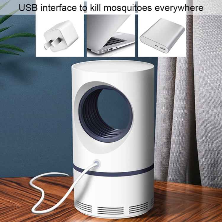 188 5W DC 5V 1A Cylindrical Type USB Photocatalyst Mosquito Killer Light Fly Killer Repellent, Size: 17.5x10cm