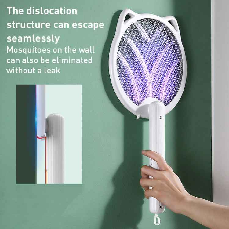 Cat Ear Rotary Electric Mosquito Swatter