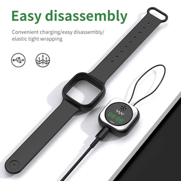 F9 Outdoor Silica Gel Mosquito Repellent Wristband with Clock