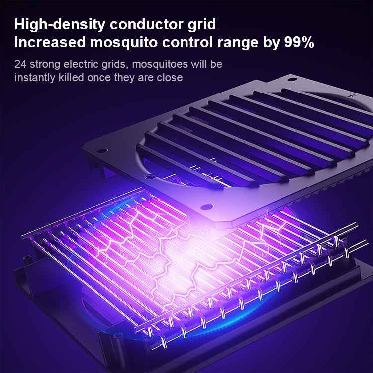 MM026 2W There Are Star People Electric shock Mosquito Killer Lamp