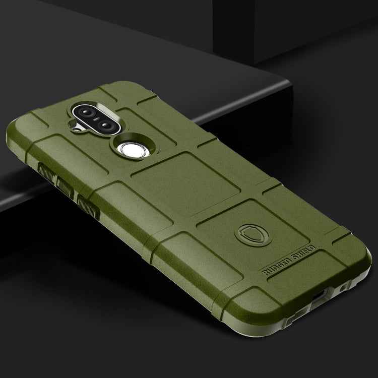 Shockproof Protector Cover Full Coverage Silicone Case for Nokia 8.1 / X7