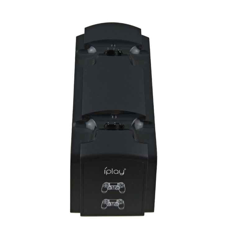 iplay Dual Port Charging Dock Station Stand / Controller Charging Stand for For Sony Playstation 4 PS4 & Slim PS4 Pro with LED Display Indicator Screen