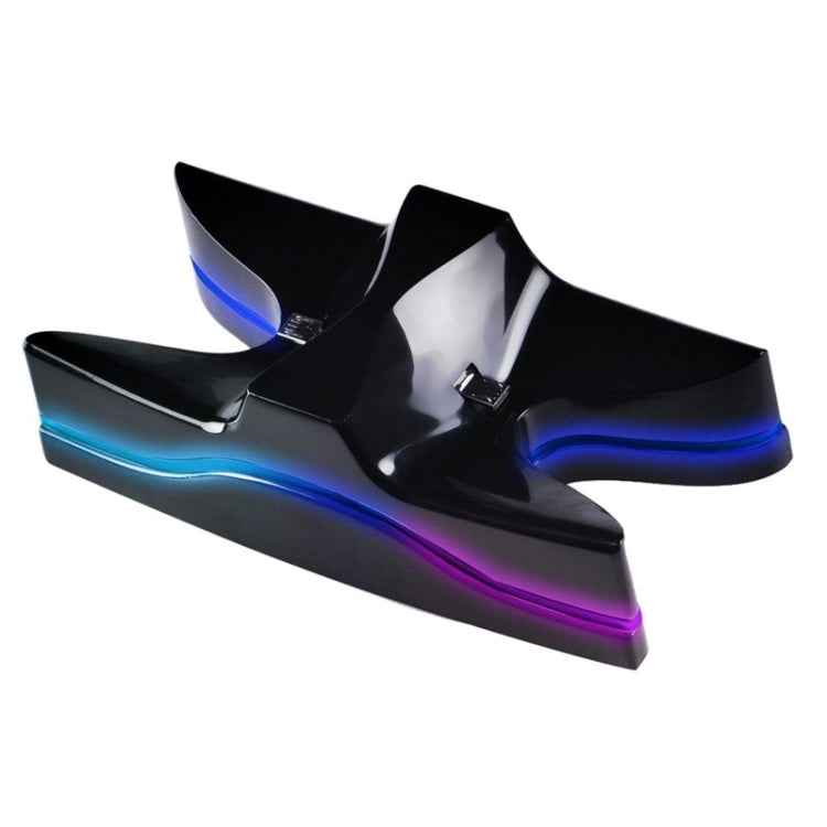 Special UFO Shape 2 x USB Charging Dock Station Stand / Controller Charging Stand for PS4 Playstation 4 with Multi Colors LED