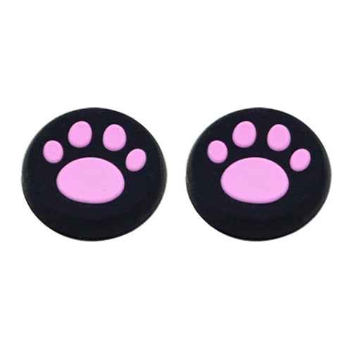 4 PCS Cute Cat Paw Silicone Protective Cover for PS4 / PS3 / PS2 / XBOX360 / XBOXONE / WIIU Gamepad Joystick