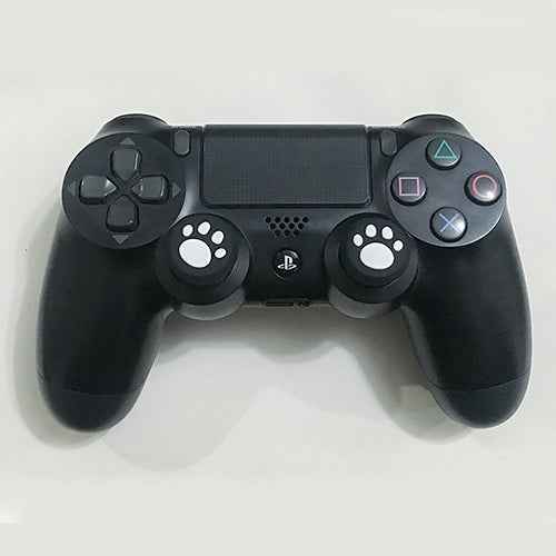4 PCS Cute Cat Paw Silicone Protective Cover for PS4 / PS3 / PS2 / XBOX360 / XBOXONE / WIIU Gamepad Joystick