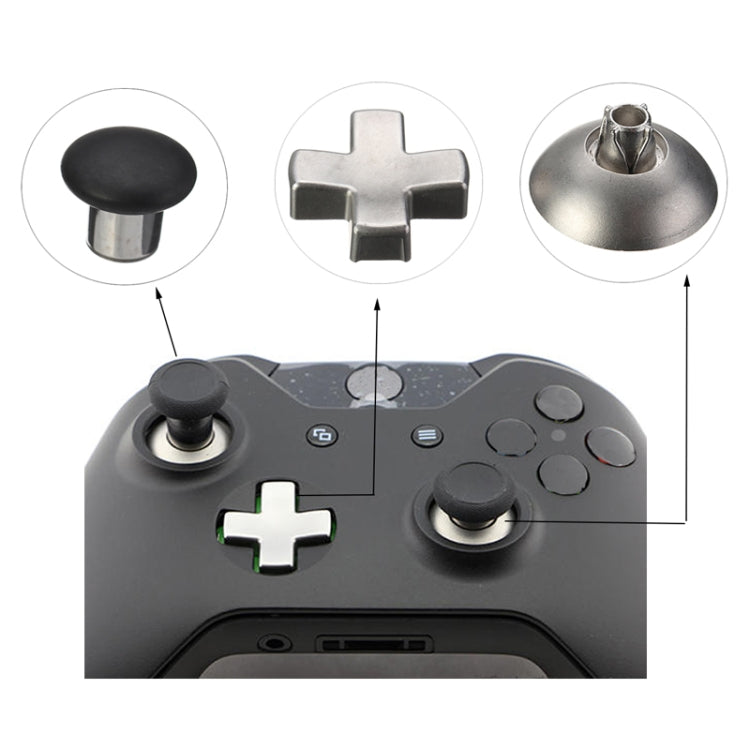 Lot de 18 accessoires de remplacement pour manette de jeu Xbox One Elite