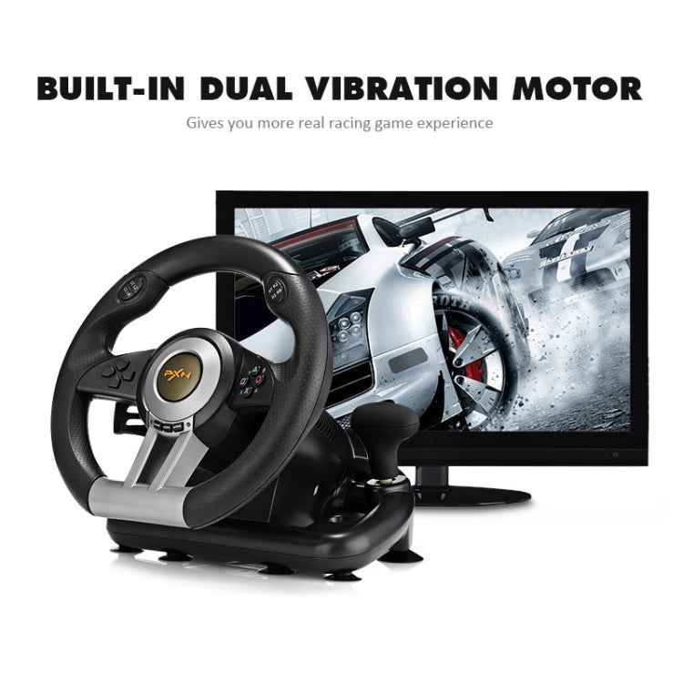 PXN-V3 Racing Game Steering Wheel for PC / PS3 / 4 / xbox one / switch