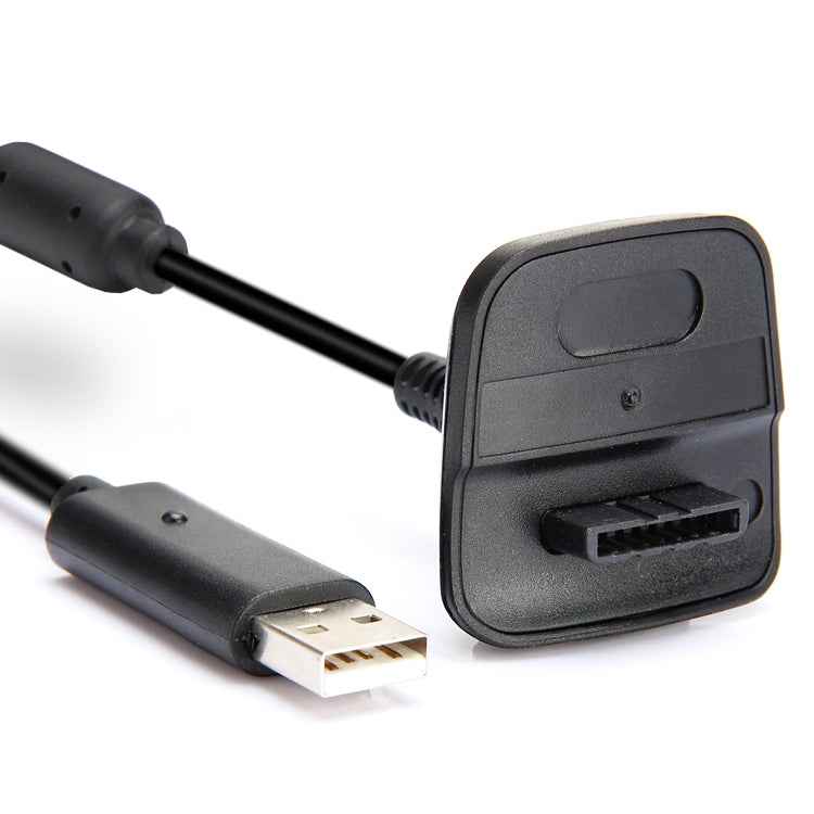 XBOX 360 1.5m Wireless Controller Charging Cable with Magnetic for XBOX 360, For XBOX 360(Black) Length : 1.5m, For XBOX 360(White) Length : 1.5m