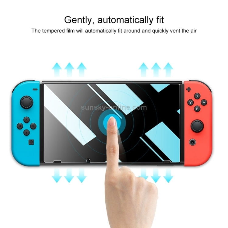 9H HD Anti-scratch Tempered Glass Screen Film for Switch Lite, For Switch Lite