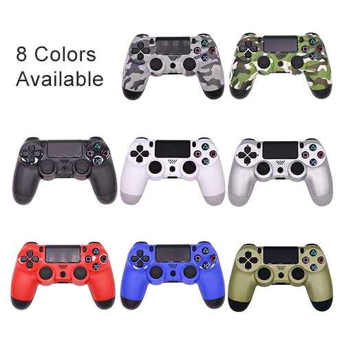 Wired Game Controller for Sony PS4, Blue, White, Black