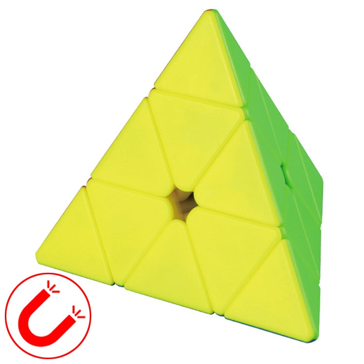 Moyu QIYI M Series Magnetic Speed Magic Cube Pyramid Cube Puzzle Toys, Pyramid