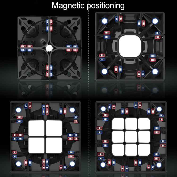 Moyu QIYI M Series Magnetic Speed Magic Cube Five Layers Cube Puzzle Toys, Five Layers